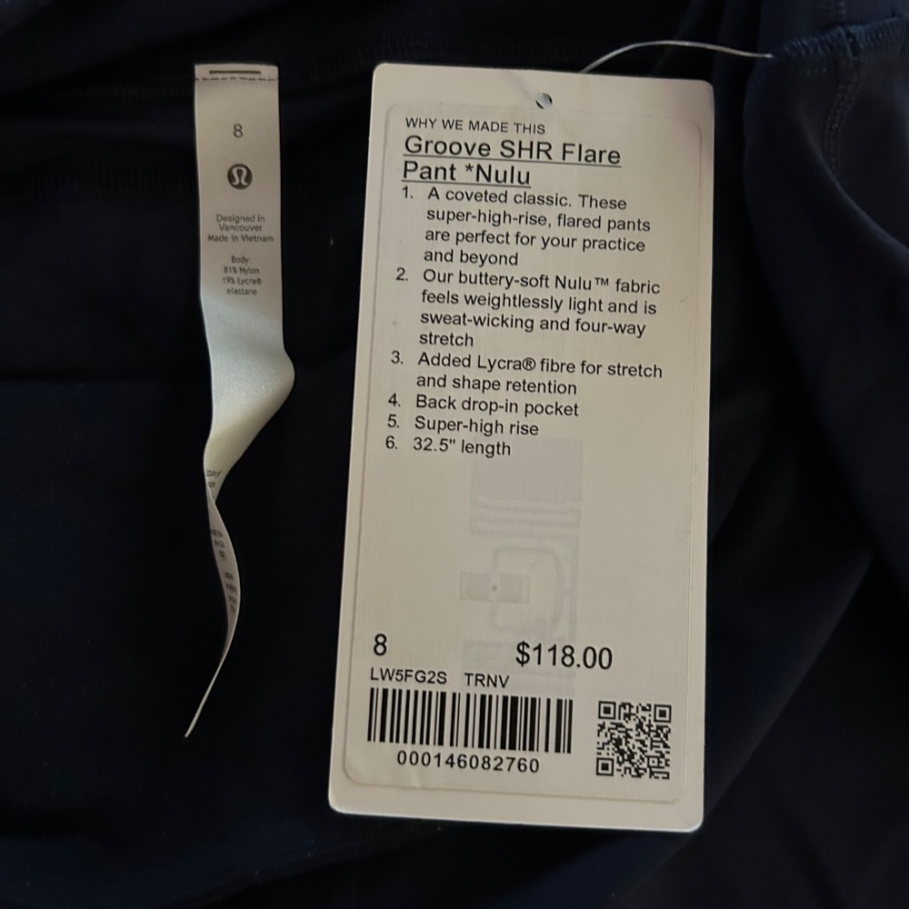 New Lululemon Groove Nulu Super-High-Rise Flared Pants 8, 10 - Picture 3 of 7